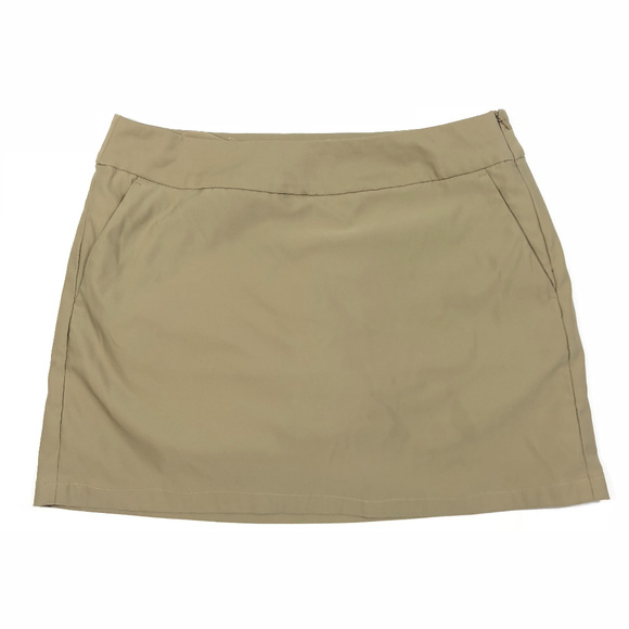 Nike Golf Drifit Khaki Golf Skirt Skort